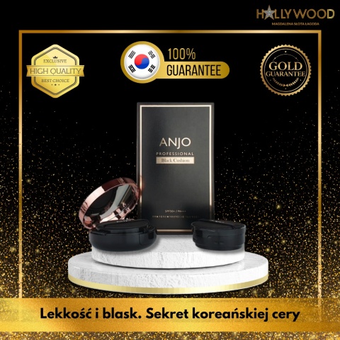 ANJO Black Cushion SPF 50 podkład do twarzy + zapas