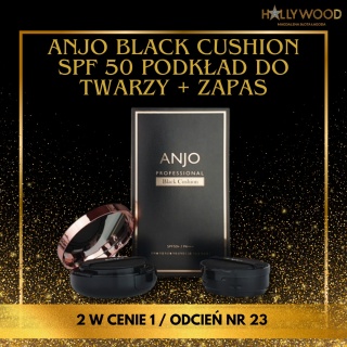 ANJO Black Cushion SPF 50 podkład do twarzy + zapas
