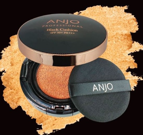 ANJO Black Cushion SPF 50 podkład do twarzy + zapas
