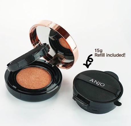 ANJO Black Cushion SPF 50 podkład do twarzy + zapas