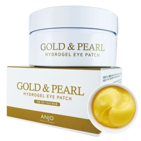 ANJO Eye Patch Gold&Pearl - hydrożelowe płatki pod oczy