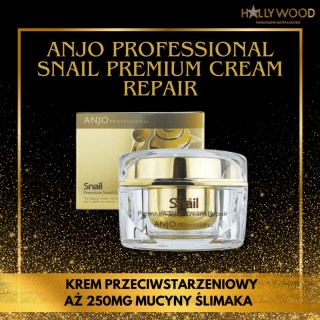 ANJO Snail premium cream - naprawczy krem do twarzy