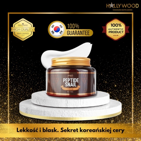 Anjo Krem regenerujący do twarzy i ciała Peptide Snail Cream