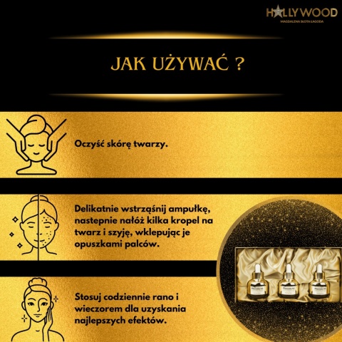 Zestaw 3 regenerujących ampułek z wyciągu z placenty lotosu