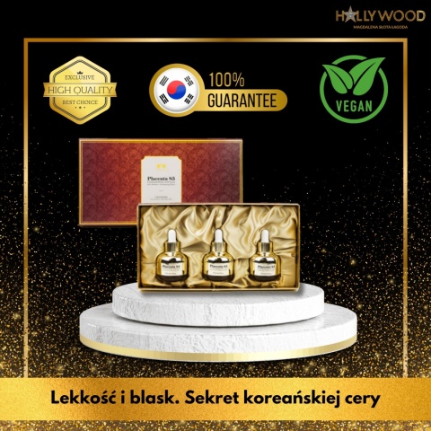 Zestaw 3 regenerujących ampułek z wyciągu z placenty lotosu